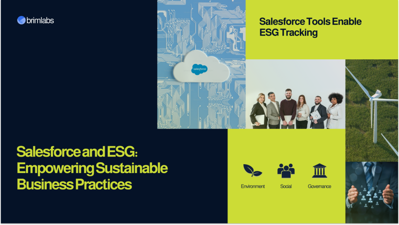 Salesforce and ESG