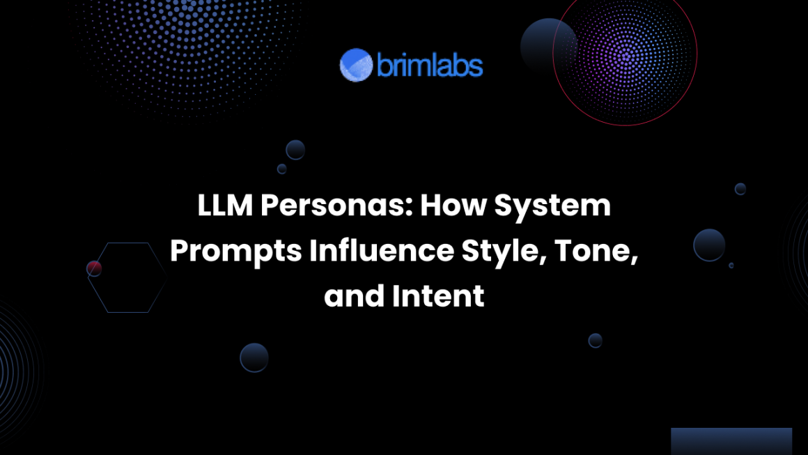 LLM Personas: How System Prompts Influence Style, Tone, and Intent
