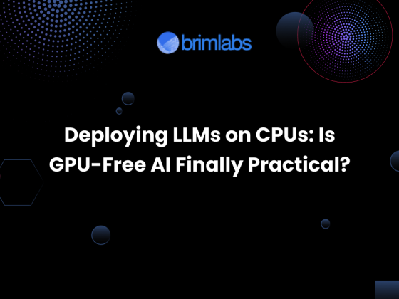 Deploying LLMs on CPUs: Is GPU-Free AI Finally Practical?
