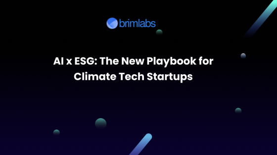 AI x ESG: The New Playbook for Climate Tech Startups
