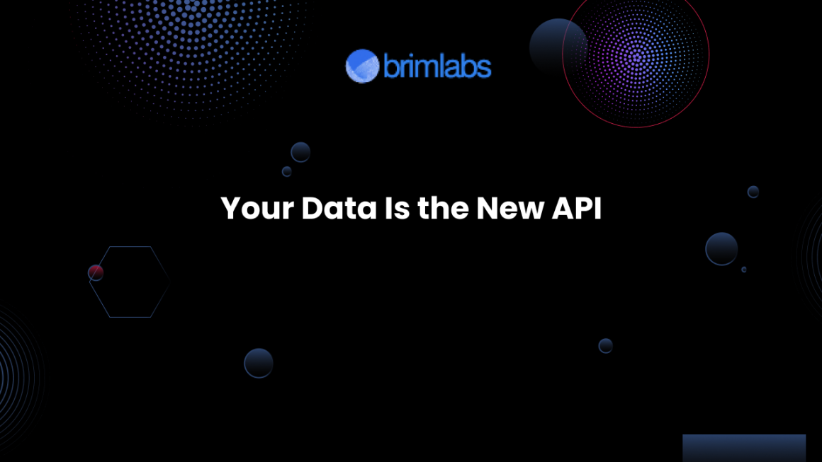 Your Data Is the New API