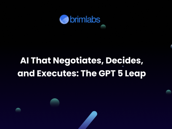 AI That Negotiates, Decides, and Executes: The GPT 5 Leap