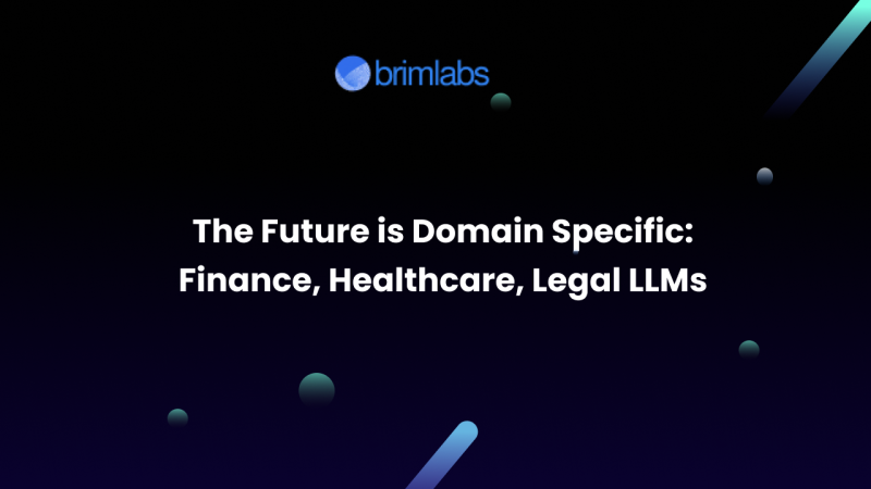 The Future is Domain Specific: Finance, Healthcare, Legal LLMs