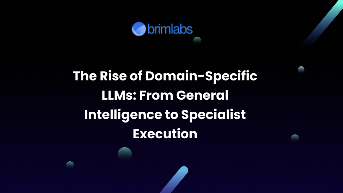The Rise of Domain-Specific LLMs: From General Intelligence to Specialist Execution