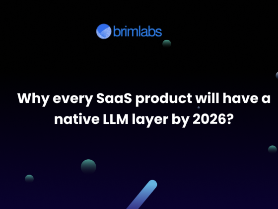Why every SaaS product will have a native LLM layer by 2026?