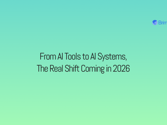 From AI Tools to AI Systems: The Real Shift Coming in 2026